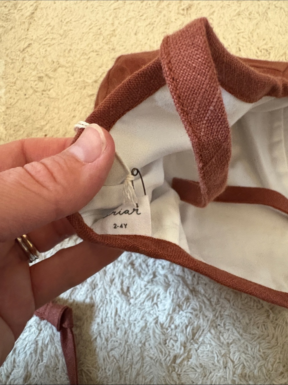 Briar Rust Brimmed Bonnet - Picture 4 of 4
